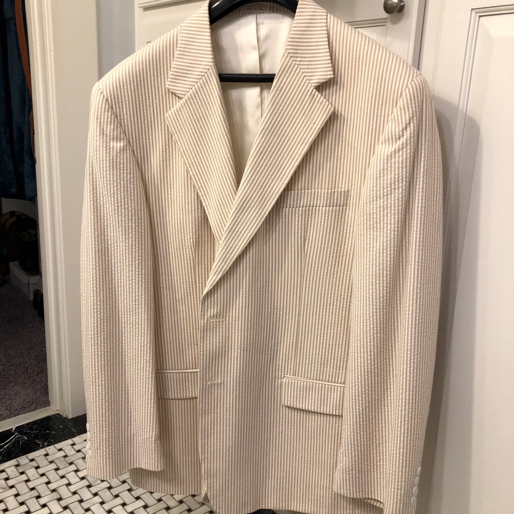Men’s Seersucker Jacket